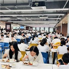 滿滿的幸福感，華逸府-湖南建投交通科研院“智慧食堂”開(kāi)業(yè)啦