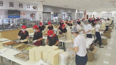 5000+份盒飯出品，華逸府為重大活動(dòng)提供應(yīng)急供餐保障